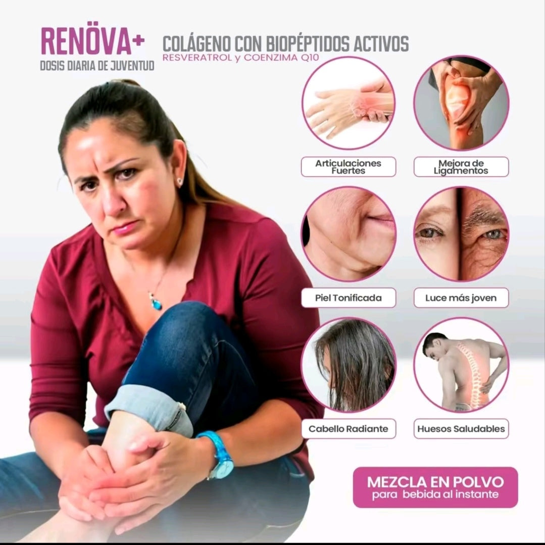 RENOVA PLUS - COLÁGENO DOBLEMENTE HIDROLIZADO